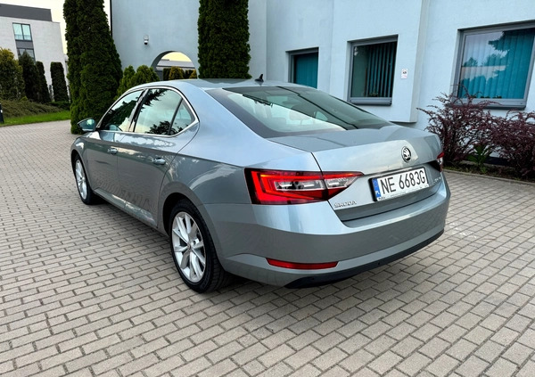 Skoda Superb cena 68634 przebieg: 143000, rok produkcji 2018 z Wyszków małe 631